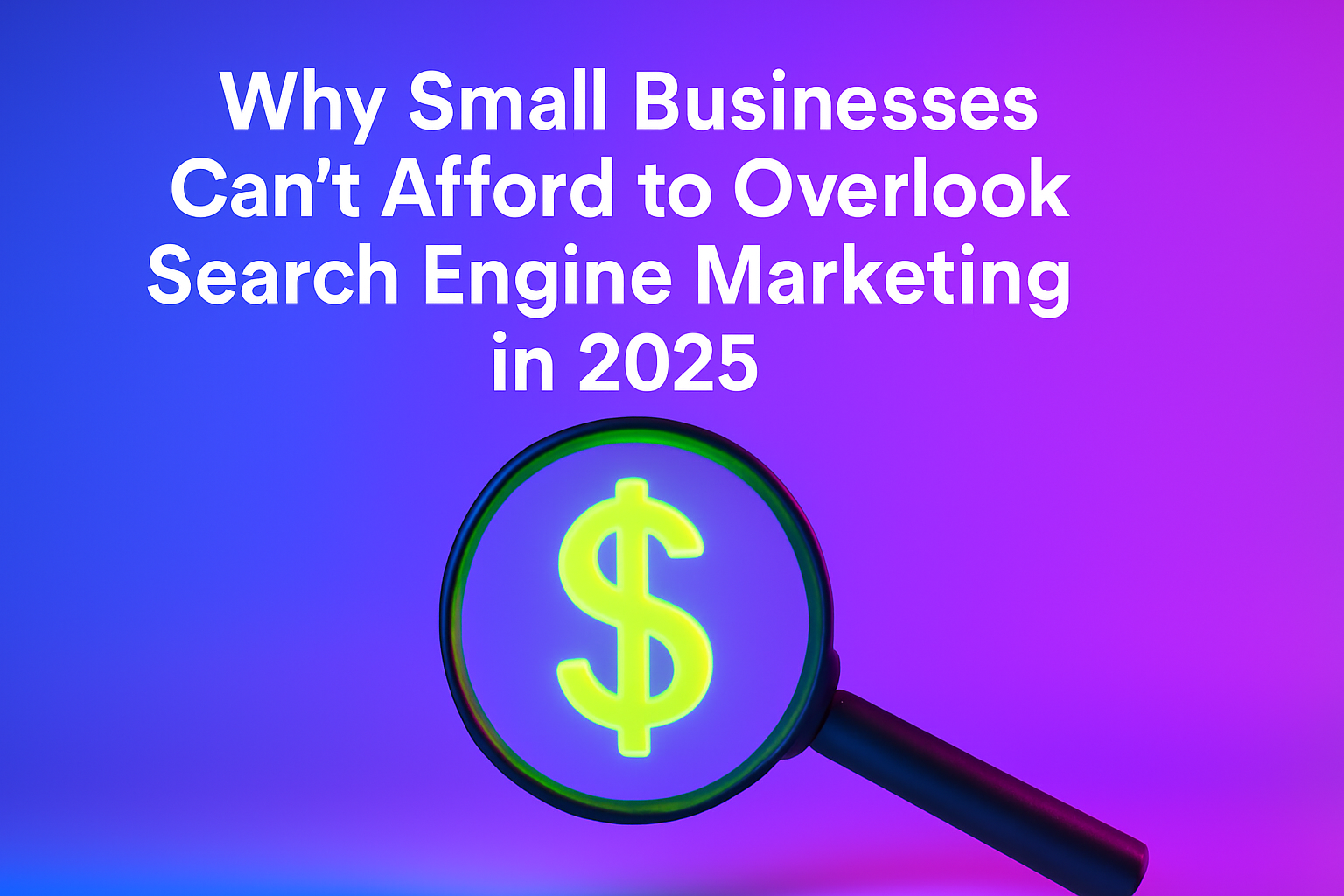 Why Small Businesses Can’t Afford to Overlook Search Engine Marketing ...