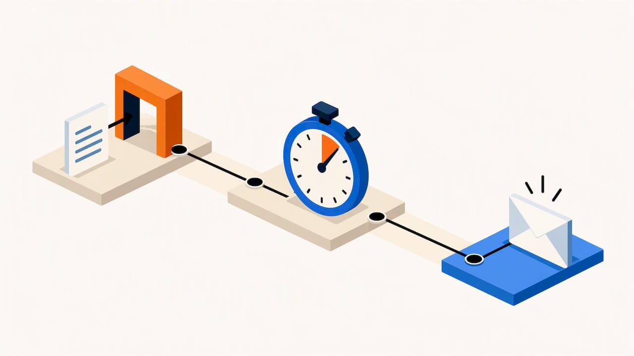 Consistent lead response clock trigger